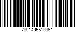 Código de barras (EAN, GTIN, SKU, ISBN): '7891485518851'