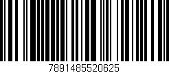 Código de barras (EAN, GTIN, SKU, ISBN): '7891485520625'