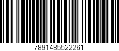 Código de barras (EAN, GTIN, SKU, ISBN): '7891485522261'