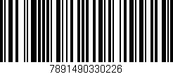 Código de barras (EAN, GTIN, SKU, ISBN): '7891490330226'