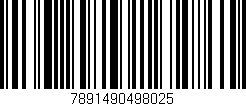 Código de barras (EAN, GTIN, SKU, ISBN): '7891490498025'