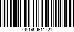 Código de barras (EAN, GTIN, SKU, ISBN): '7891490611721'