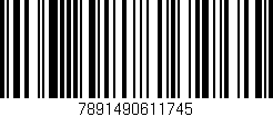 Código de barras (EAN, GTIN, SKU, ISBN): '7891490611745'