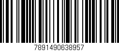 Código de barras (EAN, GTIN, SKU, ISBN): '7891490638957'