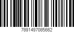 Código de barras (EAN, GTIN, SKU, ISBN): '7891497085662'