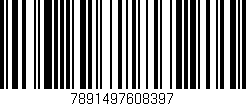 Código de barras (EAN, GTIN, SKU, ISBN): '7891497608397'
