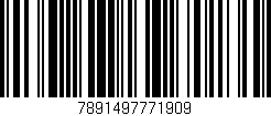 Código de barras (EAN, GTIN, SKU, ISBN): '7891497771909'