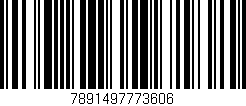 Código de barras (EAN, GTIN, SKU, ISBN): '7891497773606'