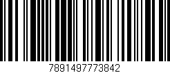 Código de barras (EAN, GTIN, SKU, ISBN): '7891497773842'