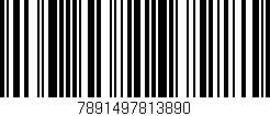 Código de barras (EAN, GTIN, SKU, ISBN): '7891497813890'