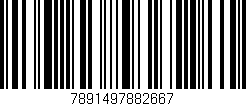 Código de barras (EAN, GTIN, SKU, ISBN): '7891497882667'