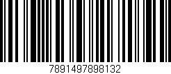 Código de barras (EAN, GTIN, SKU, ISBN): '7891497898132'