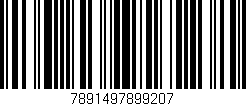 Código de barras (EAN, GTIN, SKU, ISBN): '7891497899207'