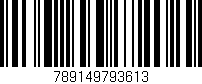 Código de barras (EAN, GTIN, SKU, ISBN): '789149793613'