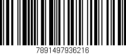 Código de barras (EAN, GTIN, SKU, ISBN): '7891497936216'