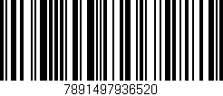 Código de barras (EAN, GTIN, SKU, ISBN): '7891497936520'