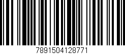 Código de barras (EAN, GTIN, SKU, ISBN): '7891504128771'