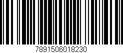 Código de barras (EAN, GTIN, SKU, ISBN): '7891506018230'