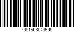 Código de barras (EAN, GTIN, SKU, ISBN): '7891506048589'