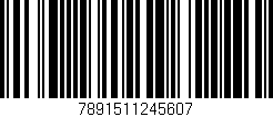 Código de barras (EAN, GTIN, SKU, ISBN): '7891511245607'