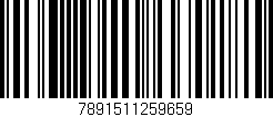 Código de barras (EAN, GTIN, SKU, ISBN): '7891511259659'