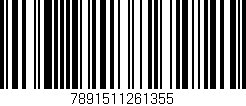 Código de barras (EAN, GTIN, SKU, ISBN): '7891511261355'