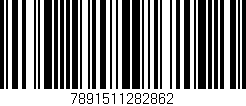 Código de barras (EAN, GTIN, SKU, ISBN): '7891511282862'