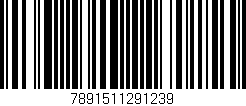 Código de barras (EAN, GTIN, SKU, ISBN): '7891511291239'
