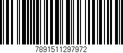 Código de barras (EAN, GTIN, SKU, ISBN): '7891511297972'