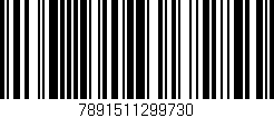 Código de barras (EAN, GTIN, SKU, ISBN): '7891511299730'