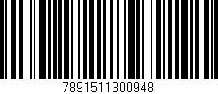 Código de barras (EAN, GTIN, SKU, ISBN): '7891511300948'