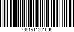 Código de barras (EAN, GTIN, SKU, ISBN): '7891511301099'