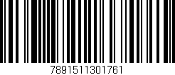 Código de barras (EAN, GTIN, SKU, ISBN): '7891511301761'