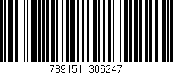 Código de barras (EAN, GTIN, SKU, ISBN): '7891511306247'
