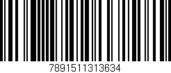Código de barras (EAN, GTIN, SKU, ISBN): '7891511313634'