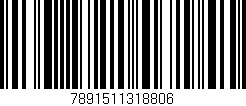 Código de barras (EAN, GTIN, SKU, ISBN): '7891511318806'