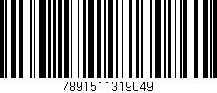 Código de barras (EAN, GTIN, SKU, ISBN): '7891511319049'