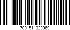 Código de barras (EAN, GTIN, SKU, ISBN): '7891511320069'