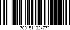 Código de barras (EAN, GTIN, SKU, ISBN): '7891511324777'
