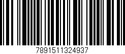 Código de barras (EAN, GTIN, SKU, ISBN): '7891511324937'