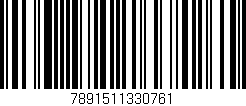 Código de barras (EAN, GTIN, SKU, ISBN): '7891511330761'