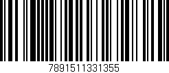 Código de barras (EAN, GTIN, SKU, ISBN): '7891511331355'