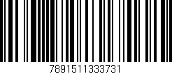 Código de barras (EAN, GTIN, SKU, ISBN): '7891511333731'