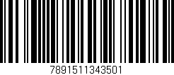 Código de barras (EAN, GTIN, SKU, ISBN): '7891511343501'