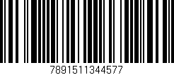 Código de barras (EAN, GTIN, SKU, ISBN): '7891511344577'