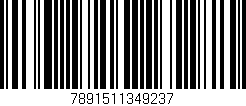 Código de barras (EAN, GTIN, SKU, ISBN): '7891511349237'