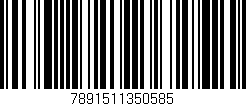 Código de barras (EAN, GTIN, SKU, ISBN): '7891511350585'