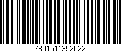 Código de barras (EAN, GTIN, SKU, ISBN): '7891511352022'