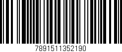 Código de barras (EAN, GTIN, SKU, ISBN): '7891511352190'