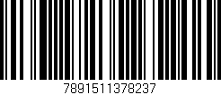 Código de barras (EAN, GTIN, SKU, ISBN): '7891511378237'